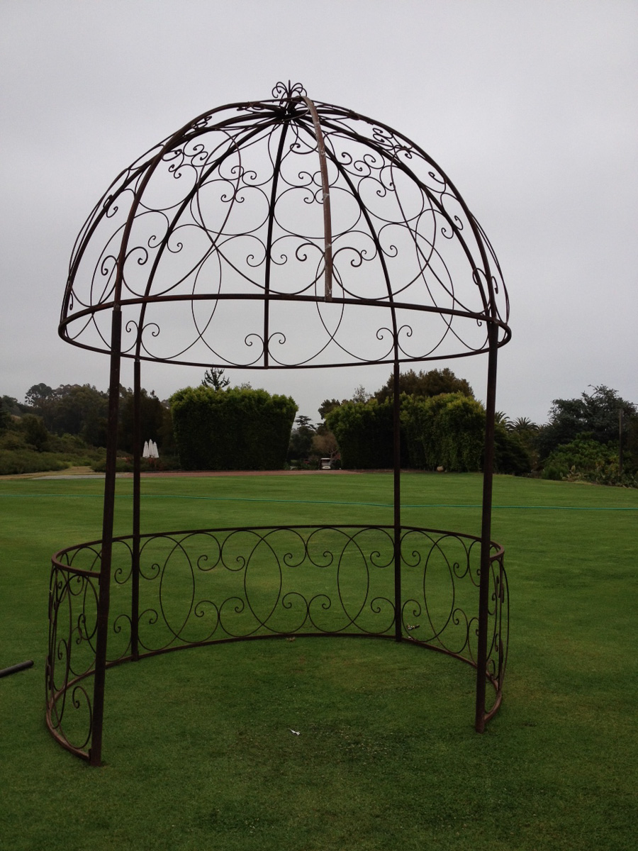 Wrought Iron Gazebo Bella Vista Designs